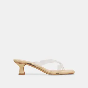 Dolce Vita BREVEL VINYL HEELS CRYSTAL JELLY