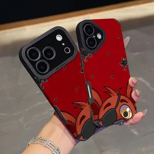 Horror Cartoon Fnafs Phone Case, Compatible with iPhone Models 17-11 Pro Max, Soft Tpu Material, Durable Protection Design