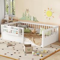 White + MDF + Pine + Plywood + Twin