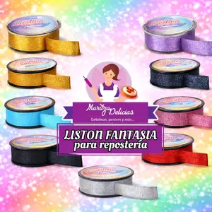 Listón Fantasia para Repostería / Fantasy Ribbon for Desserts