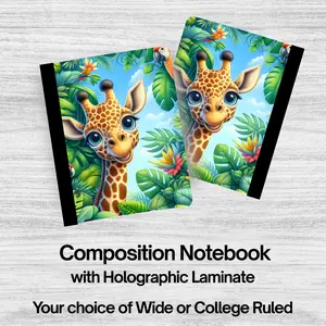 Composition Notebook - Giraffe