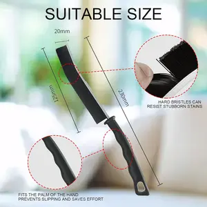 5PCS Crevice Cleaning Brush Skinny Hard Bristle Fine Gap Brush Multifunction Grout Brushes for Dead Corner Groove Tiles Gap