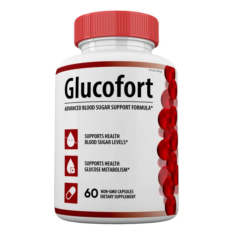 Glucofort Blood Sugar Support Capsules, Glucofort Advanced Formula (1 Pack )