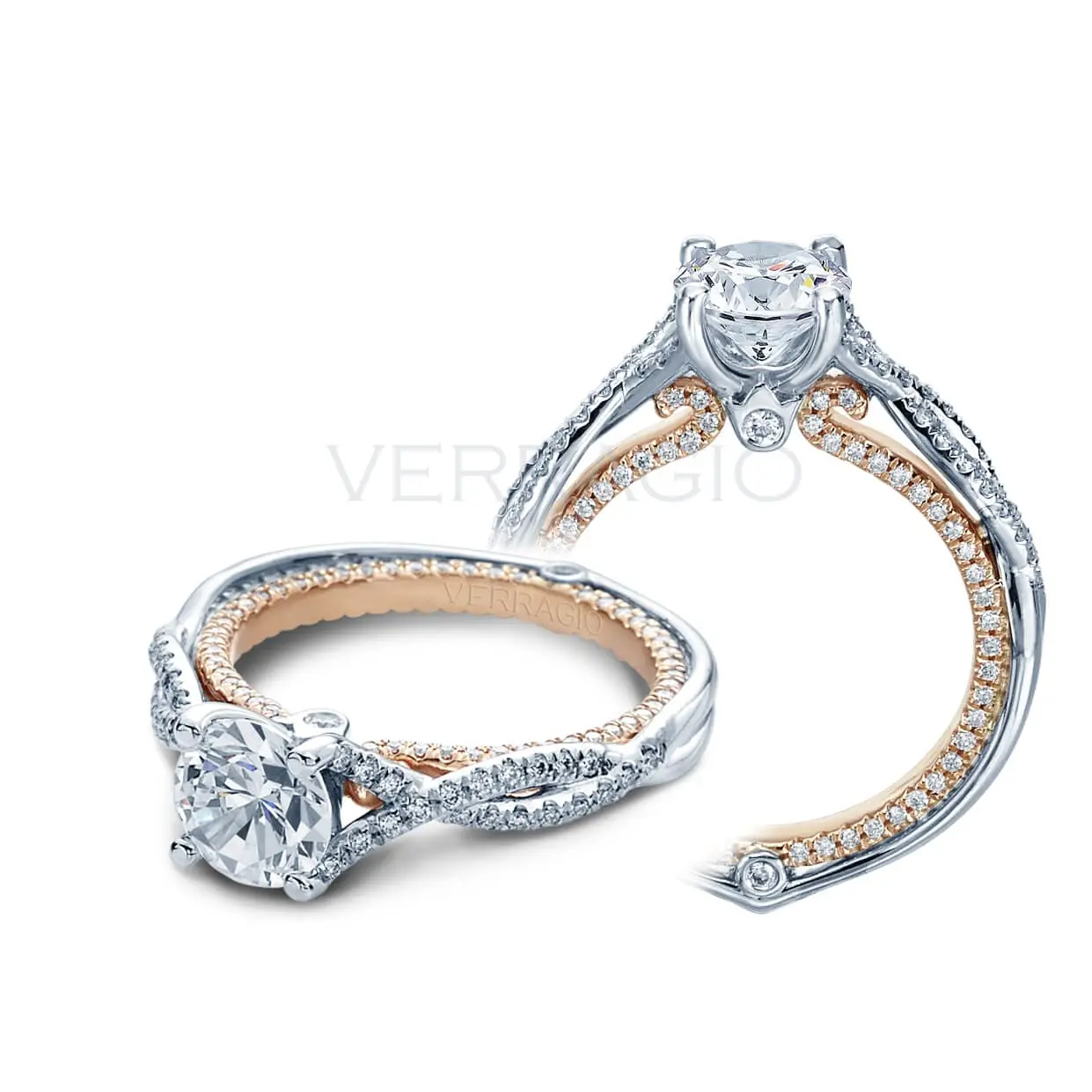 Verragio Couture Twisted Engagement Ring