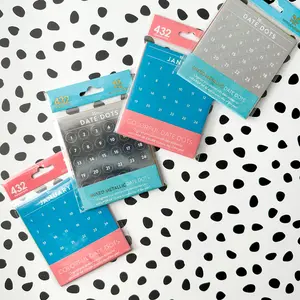 Date Dots Planner Sticker Pack