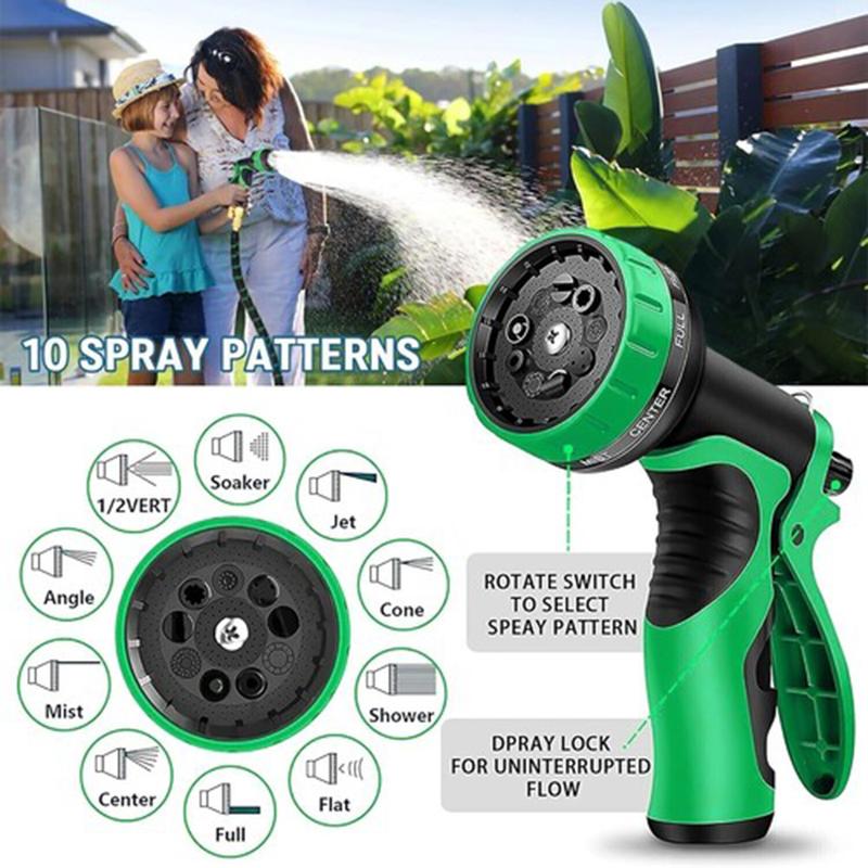 100FT 4X Stronger Deluxe Heavy Duty Expandable Flexible Garden Water Hose for Gardening & Outdoor Use Strong Construction Versatile