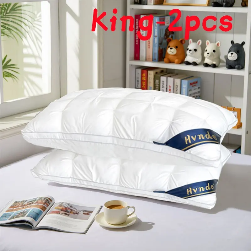 2pcs King White Pillows 2pcs King White Pillows