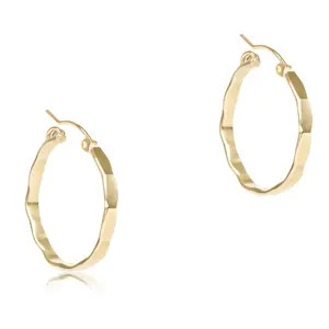 enewton | Scalloped Round Hoop