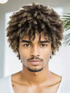 Short Dreadlock Wig For Women And Men Afro Faux Locs Dreads Wig Heat Resistant Short Braided Wigs For Women