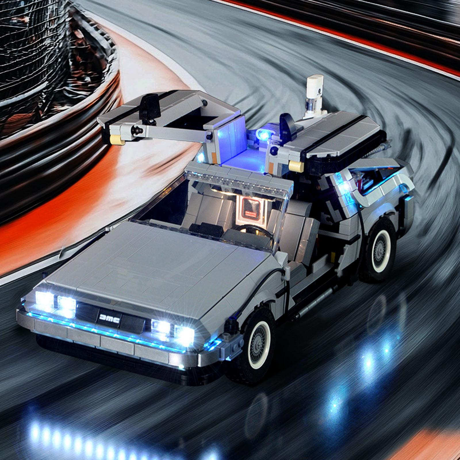 LYBMTWF LED Lighting Kit for lego 10300 Back to the Future Time Machine Racing Car Building Block Model (NOT Include The Model Bricks)