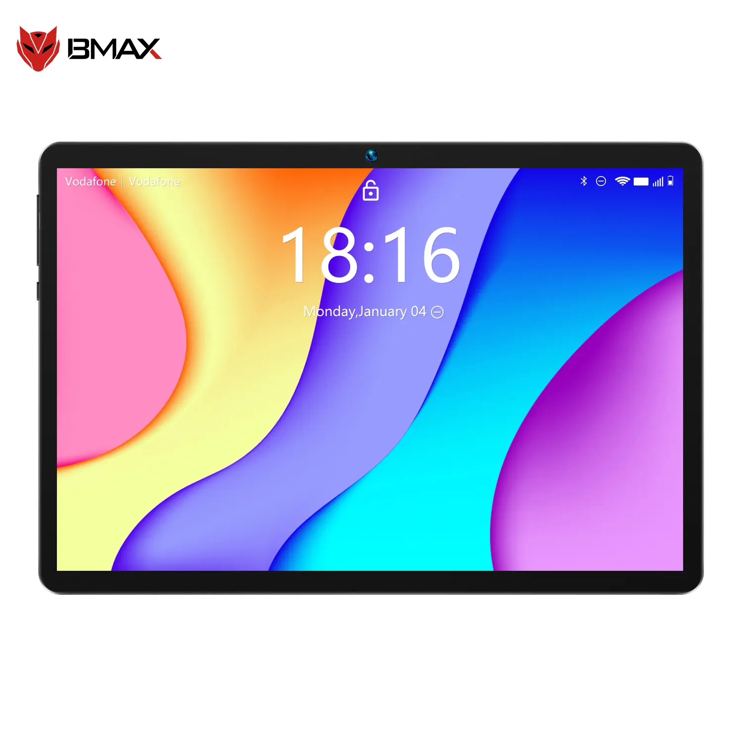BMAX 2026 BMAX-I9 Plus Wireless Android Tablet (Space Gray) - 10.1-in, Android 15/GMS, 5G Wi-Fi Enabled, Bluetooth 5.4, Quad-Core, 5MP Rear Dual Cameras, Widevine L1, Audio Support, Keyboard, Case, Mouse, USB-C Adapter for Streaming, Entertainment
