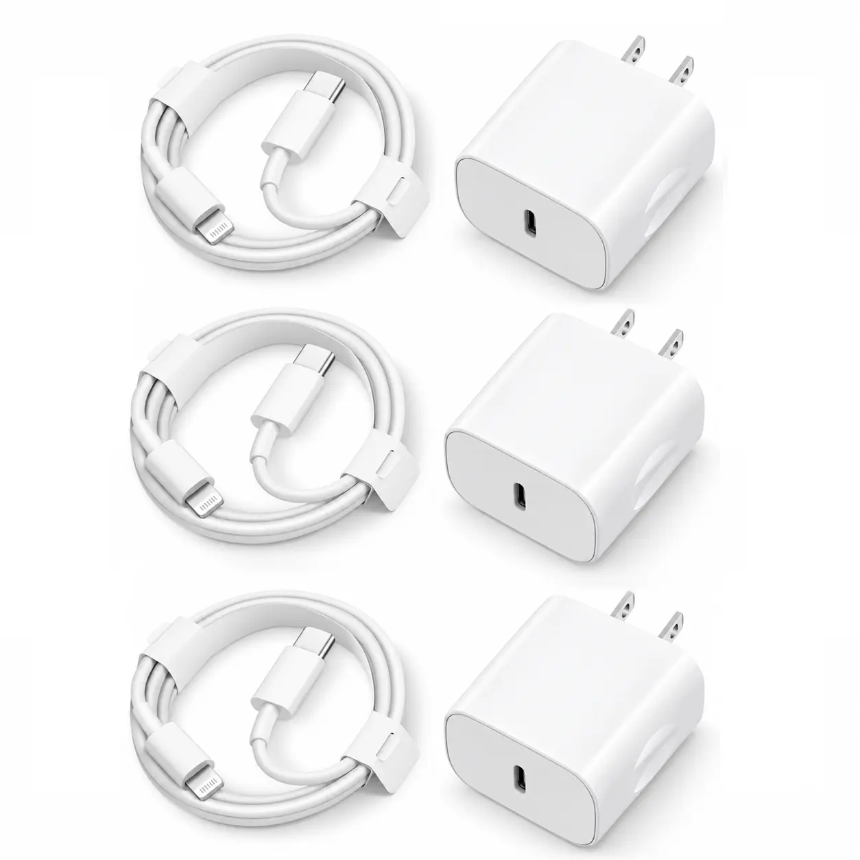 iPhone Charger Fast Charging 2 Pack Type C Wall Charger Block with 2 Pack 10FT USB C to Lightning Cable for iPhone 14/13/12/12 Pro Max/11/Xs Max/XR/X,AirPods Pro