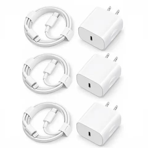 iPhone Charger Fast Charging 2 Pack Type C Wall Charger Block with 2 Pack 10FT USB C to Lightning Cable for iPhone 14/13/12/12 Pro Max/11/Xs Max/XR/X,AirPods Pro