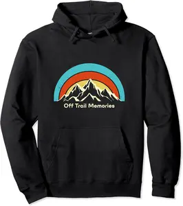 Off Trail Memories Hiking Friends Hiker Buddy Vacation Pullover Hoodie - Rosazamorap Shop 61B0958D64PQ