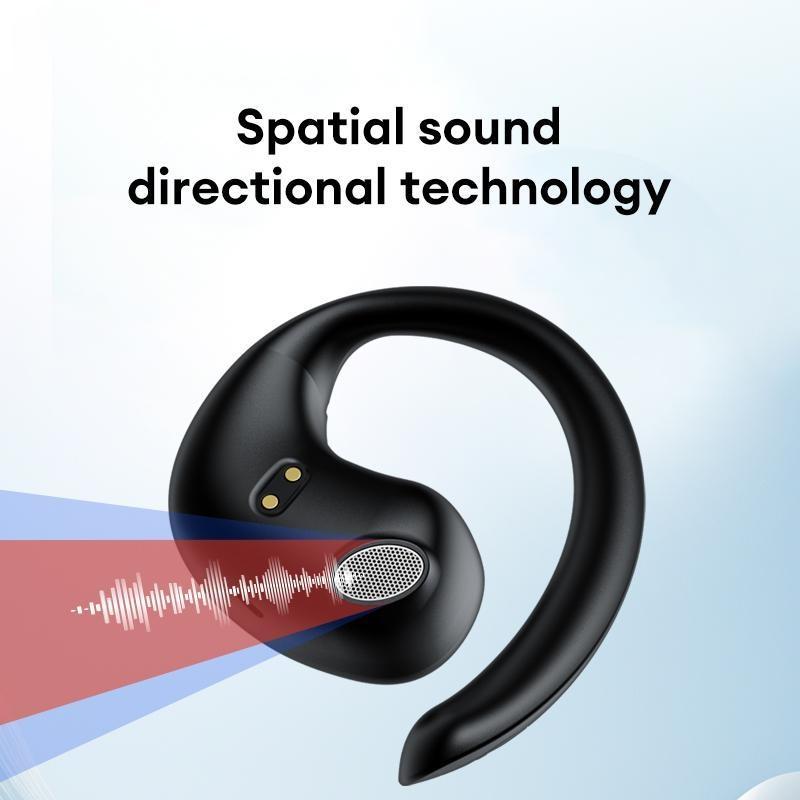 HYUNDAI X15 Ultra Wireless Headset with 2025 Bluetooth 6.0 for Faster, Stable Connection & Low Power Use, OWS Waterproof Sport Design, Noise Reduction Headphones with Mic & Earbuds