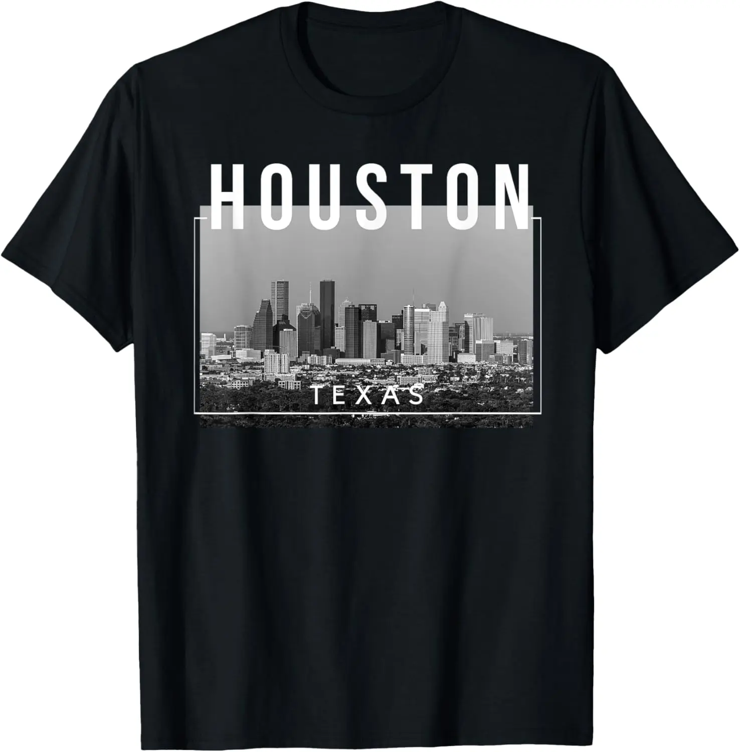 100%cotton Houston Texas H-Town The Big H - Tee T-Shirt