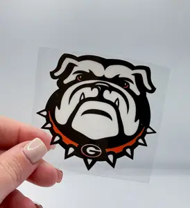 GA Bulldogs UV DTF Sticker