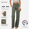 Sidefeel Women's Jeans High Waisted Straight Leg Stretchy Jeans Trendy Welt Pockets Loose Wide Leg Zimbaplatinum Denim Pants Fall Outfit