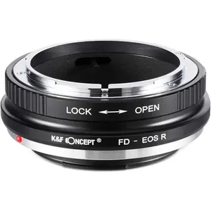 K&F Concept Lens Mount Adapter for Canon FD FL Lens to Canon EOS R Camera Body