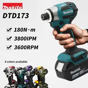 Makita DTD173 18V BL Brushless Cordless Impact Driver - Rechargeable Screwdriver Power Tool