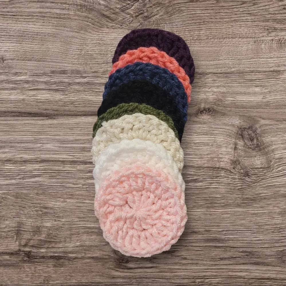 Handmade Exfoliating Face Towels
