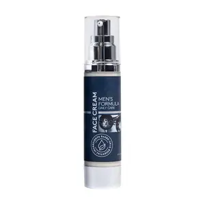 Men's 6-in-1 Particle Face Cream - Daily Hydrating Moisturizer with Vitamin C, Jojoba Oil, Vitamin E, Hyaluronic Acid - Skincare Routine Support for Healthy Skin, 1 Pack (1.7 FL OZ)