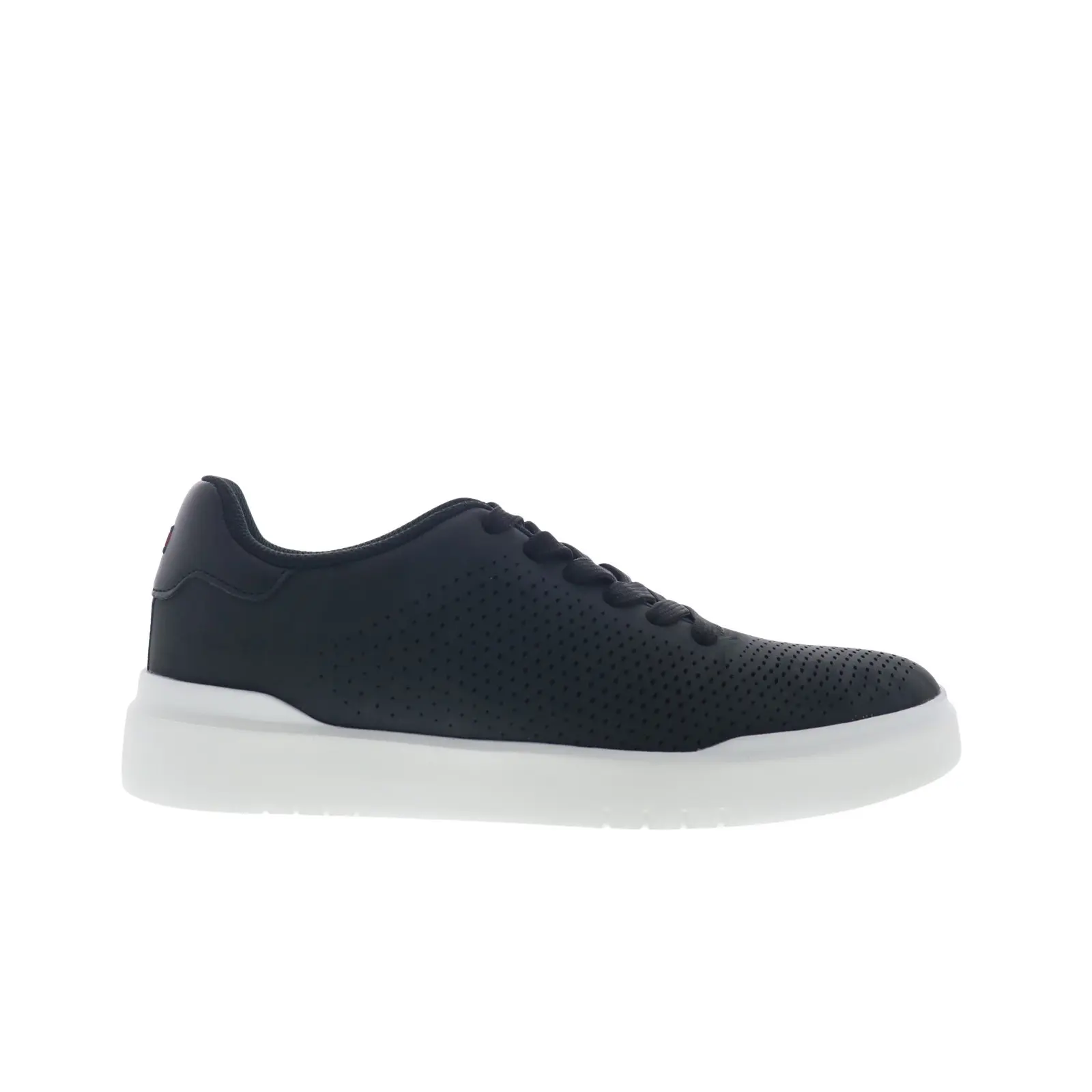 Tommy Hilfiger Norwin TMNORWIN Mens Black Suede Lifestyle Sneakers Shoes