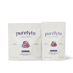Purelyte Electrolyte Drink Mix – Sugar-Free Hydration Powder Packets – Clean Electrolytes with Trace Minerals – Mixed Berry, 12 Sticks, 30 Sticks, 60 Serving Tub