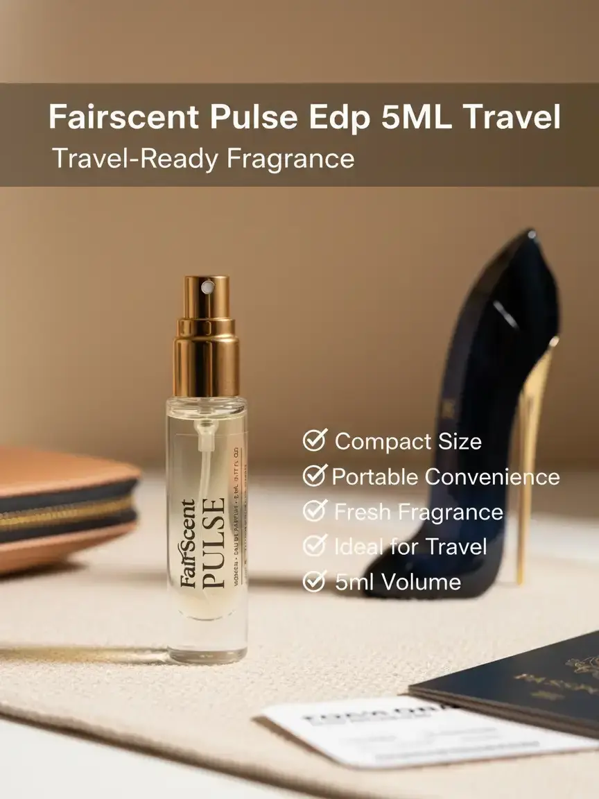 Eau de Parfum Decant for Women - Sweet Floral Scent with Almond Coffee & Rose Jasmine Notes | 5ml Travel Atomizer | New York Decant, Adults, Feminine Energy, Spray, Liquid, Affordable Luxury, Fairscent, Smelling Good, Travel Bottle