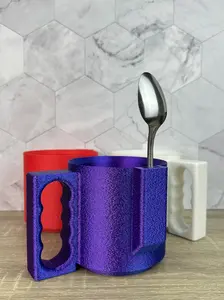 Ninja Creami Insulated Cozie for Normal Size Cup Holder Keep Hands Free from Cold Ice Cream 3D Printed Customizable Gift