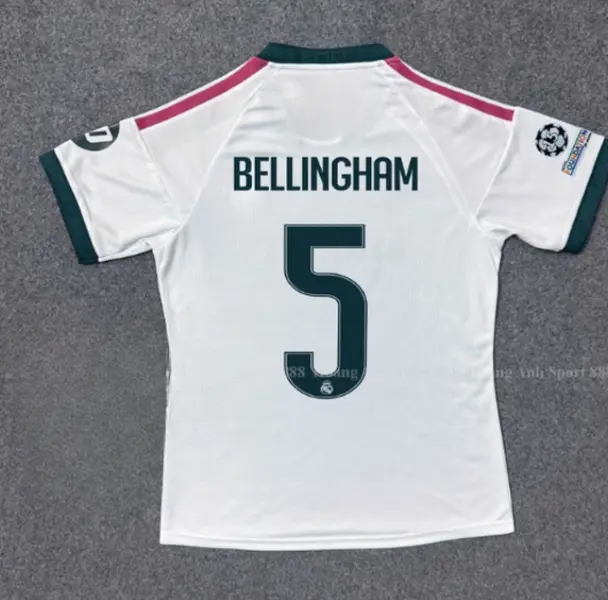 Classic White Gold Soccer Jersey – Breathable Football Shirt for Men Women