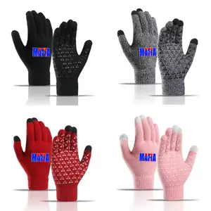 Exquisite MAFIA logo with a buffalo Cool gloves Suitable for outdoor activities and everyday wear.