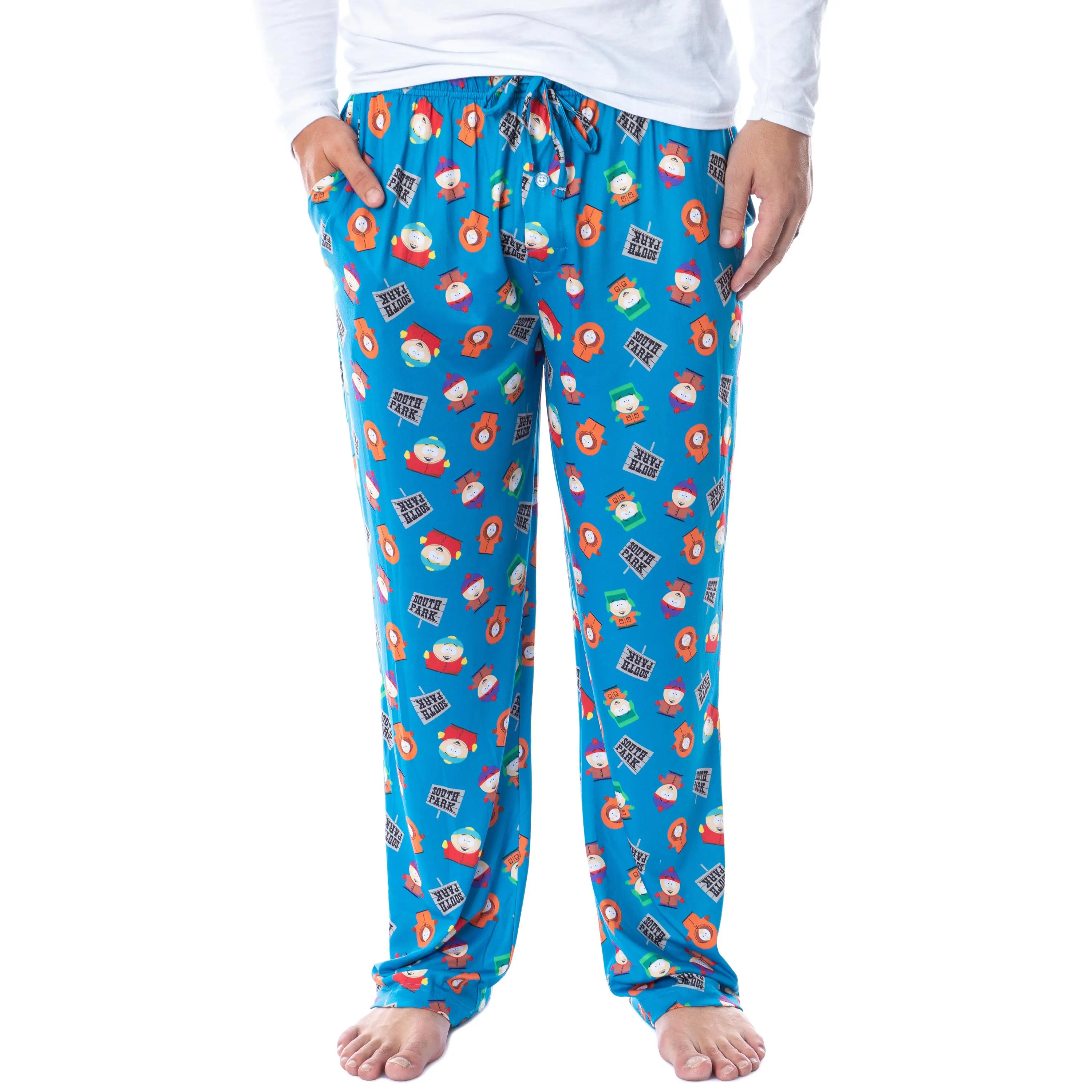 South Park Mens' TV Show Stan Kyle Cartman Kenny Sleep Pajama Pants