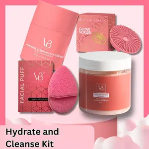 Hydrate and Cleanse Kit: Exfoliate, Brighten, and Refresh Your Skin