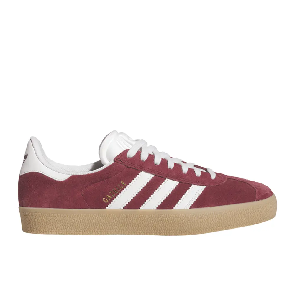 adidas Mens Gazelle Adv Skate Sneakers Shoes - Red adidas Mens Gazelle Adv Skate Sneakers Shoes - Red