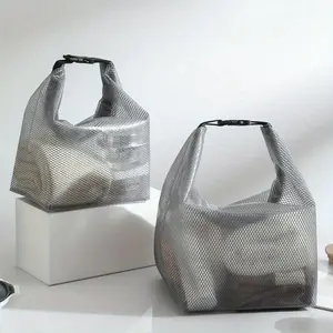 1pc Wet Bag For Swimsuit And Towels, Waterproof Clothes Bag With Handle Zippered Oxford Cloth Wet Dry Sack Bag, Wet Clothes Bag, For Travel Gym Beach, Home Goods