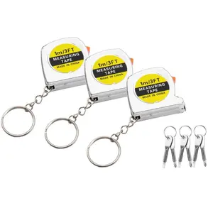 Mini Tape Measure, Portable Automatic Retractable Tape Measure, Keychain Tape Measure, Multifunctional Tape Measure for Home & Office