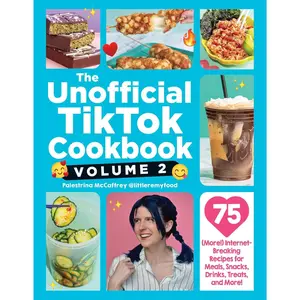 Unofficial TikTok Cookbook Vol. 2 – 75 Viral Recipes for Meals, Snacks & Drinks - Hardcover