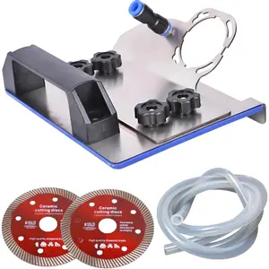 45-degree tile chamfering tool, tile cutting tool, angle bracket, tile 45-degree angle cutting tool, suitable for 100-type angle grinders, used for precise tile cutting