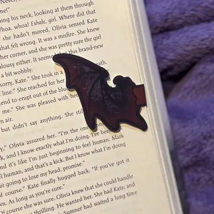 Angel / Demon Wing Magnetic Bookmark| Demon bookmark, Angel bookmark, magnetic bookmarks, bookish merch, bat wing bookmark, halloween bookmark, Sakura Angel