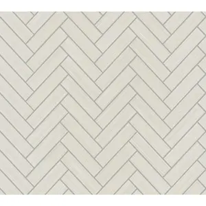 Stacy Garcia Home Herringbone Inlay Peel-and-Stick Wallpaper