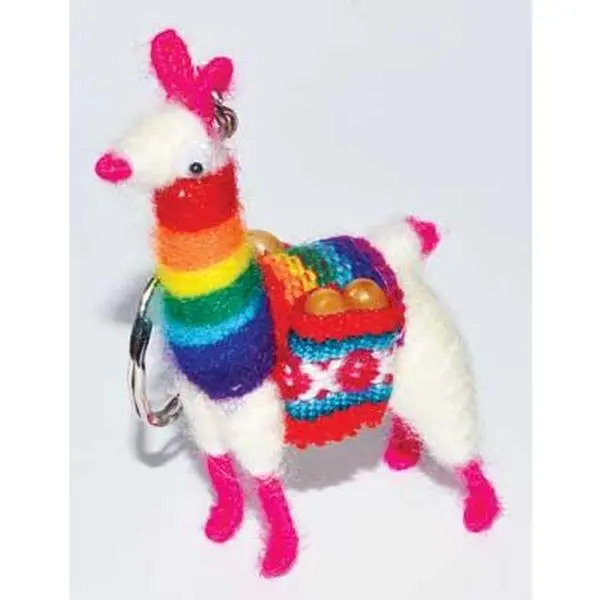 Purification Llama Keychain