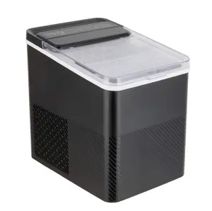 Mainstays Portable Countertop Ice Maker, 26 lbs Per Day, Compact Ice Machine with Quick Ice Cycles, No Plumbing Required, Black
