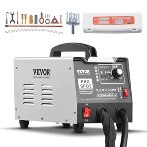 fathersdaygift VEVOR Stud Welder Dent Repair Kit, 110V Auto Body Spot Welding Dent Puller Machine with 7 Welding Modes Adjustable Power, 1.8KW Spot Welder Dent Removal Tool for Car, Truck Dent Repair
