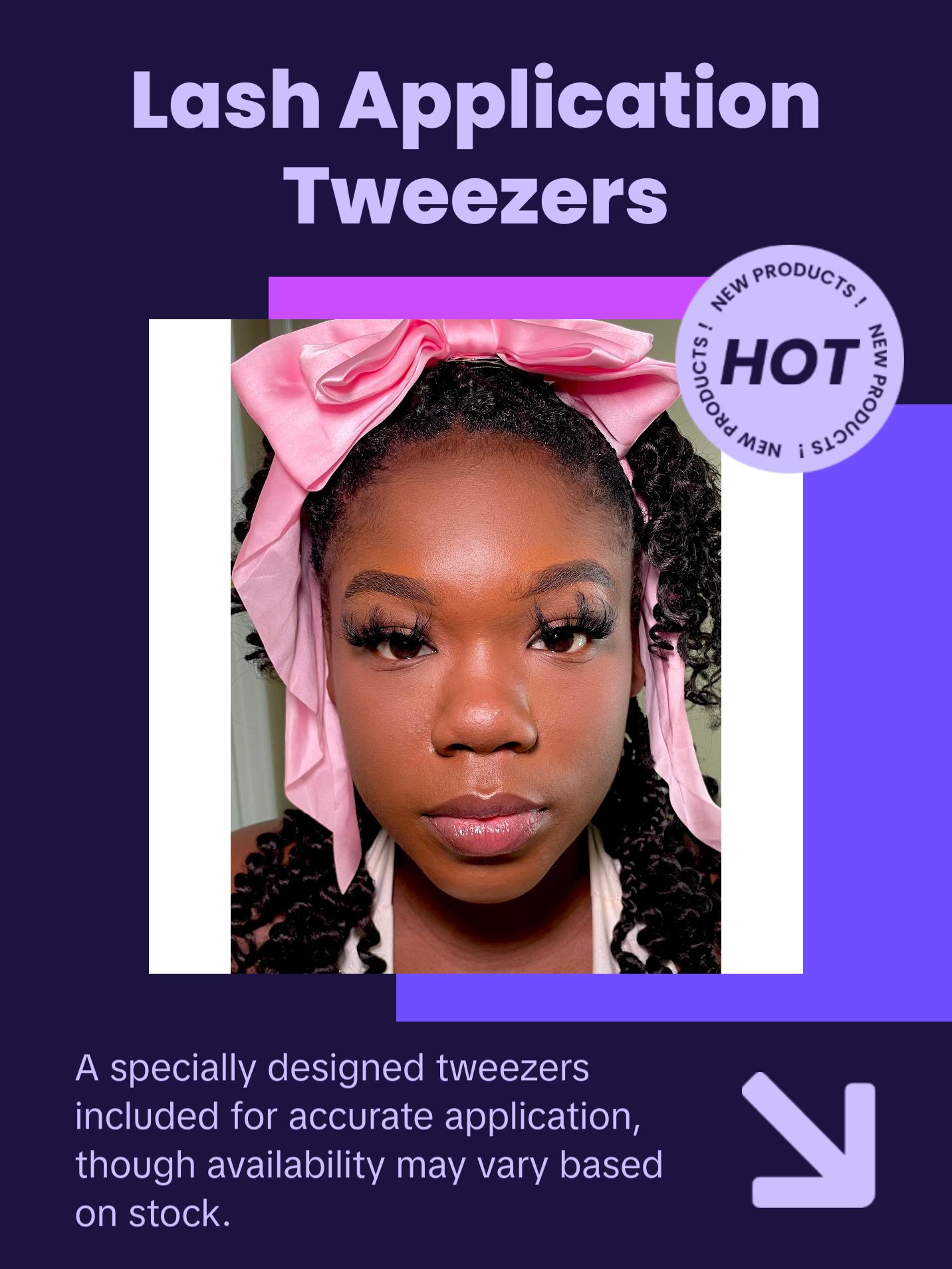 Baby Girl Lash + Kit - Includes Lash Brush, Tacks & Accessories for Stylish and Effective Makeup Application Eyelashes