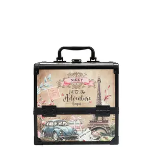 MULTI-TIER COSMETIC ORGANIZER CASE