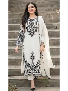 Suroor | 3 Piece Organza