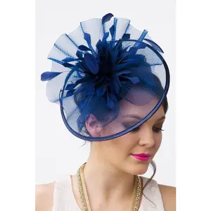 Isla Fascinator - Navy