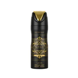 Lattafa Bade’e Al Oud Oud For Glory – Woody, Spicy, Musky, Aromatic – Perfumed Deodorant Spray for Unisex, 6.67 Ounce / 200 ml