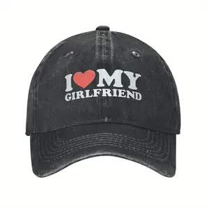 I Love My Girlfriend Unisex Fashion Cap Classic Baseball Caps For Men & Women High Quality Golf Sports Hat